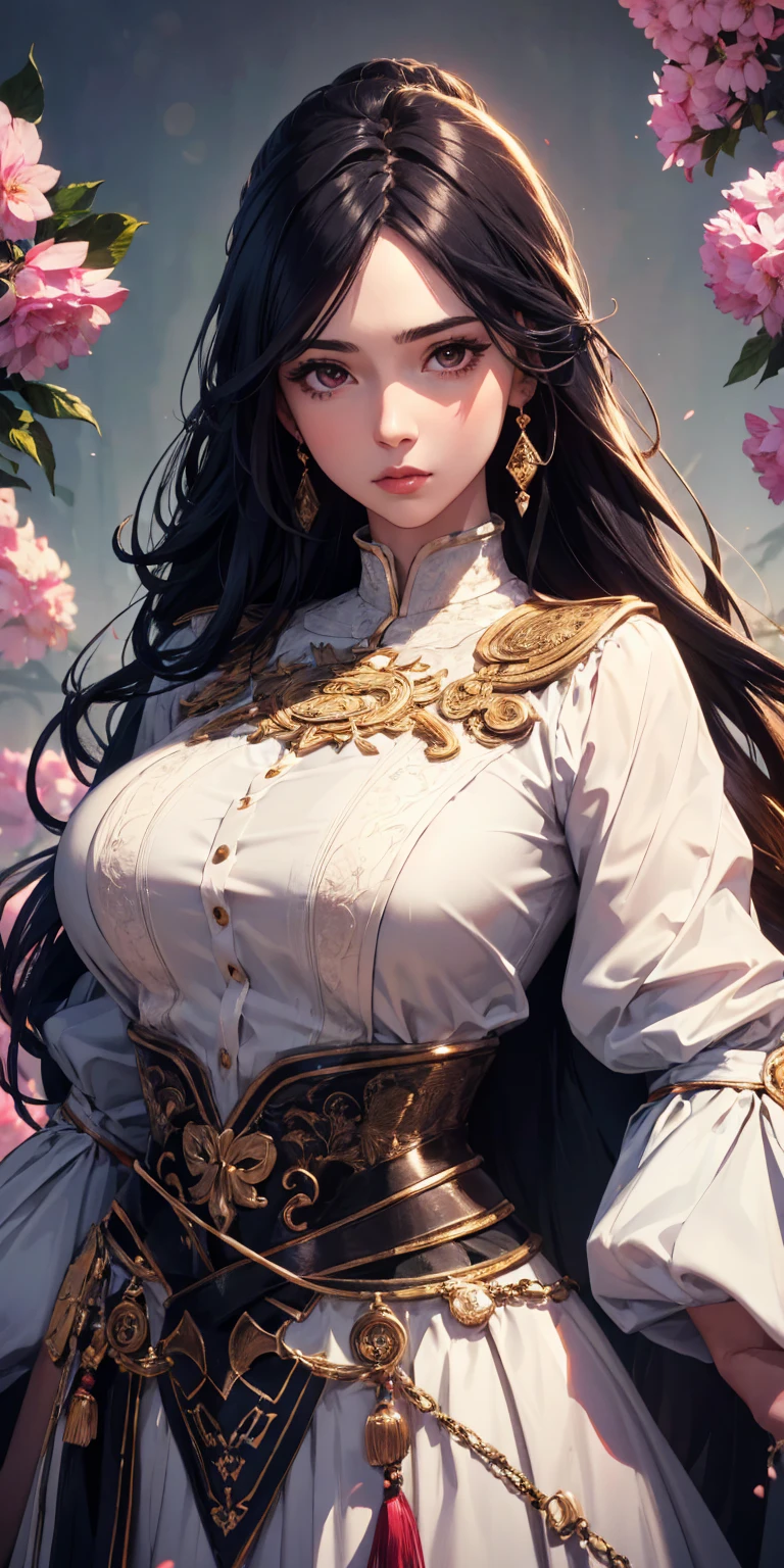 ( Absurdly , High quality , ultra detailed ) ,( hand detailed ) ,girl with her daughters, very long hair, beautiful  ( eye detailed ) ,, elegant, colorful, highest detailed, upper body ,