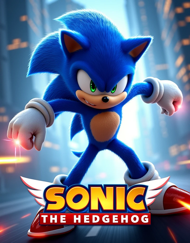 sonic 3 speed to the next level, poster art by Tom Wänerstrand, reddit, sots art, in the new action-movie sonic, sonic game, sonic the hedgehog, from sonic, game poster, sonic hedgehog, movie sonic, game cover, super saiyan sonic movie poster, key art, sonic, speed, game promotional poster, sonic power