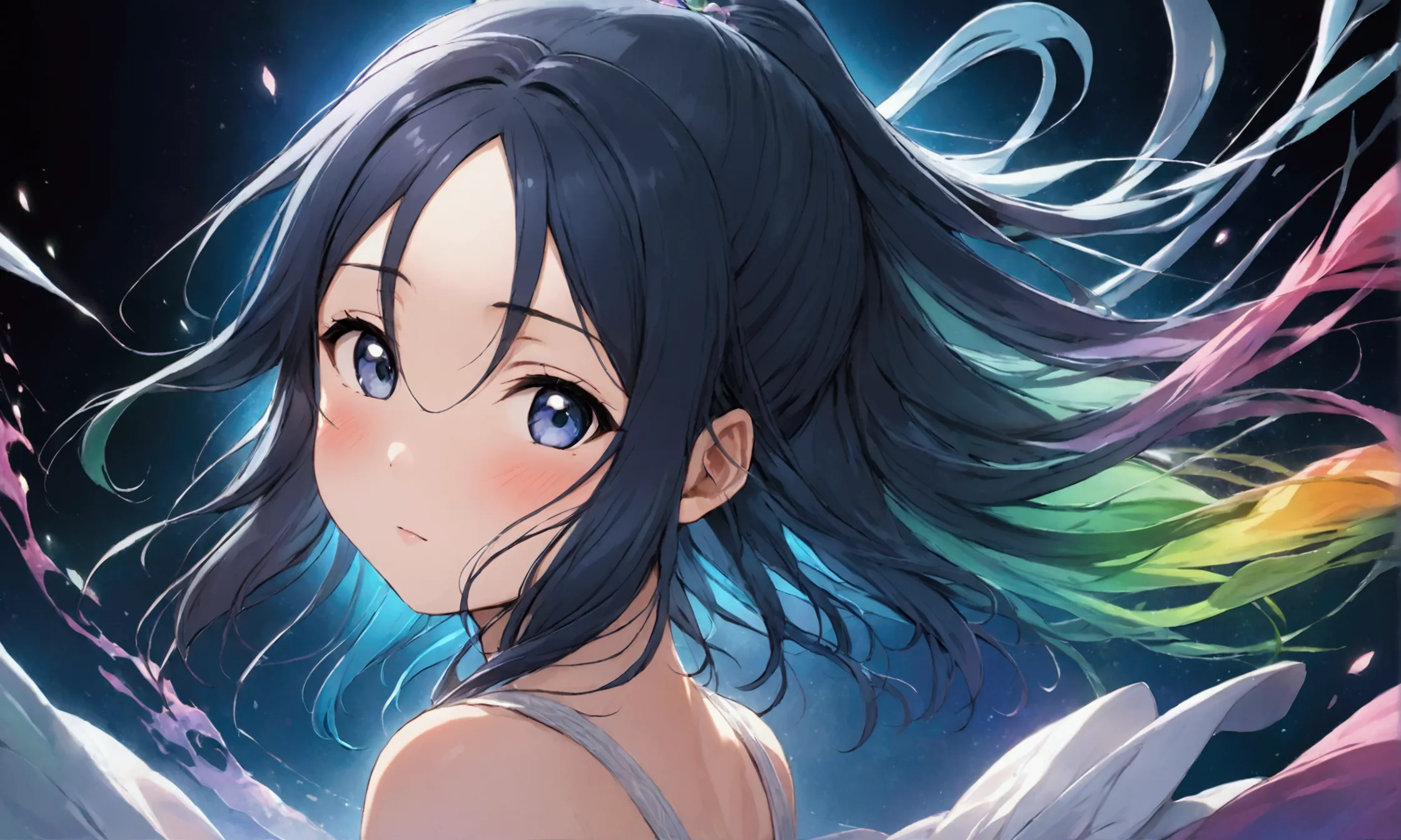 love live adult kanan matsuura, masterpiece, highest quality, figured, solo, transformed