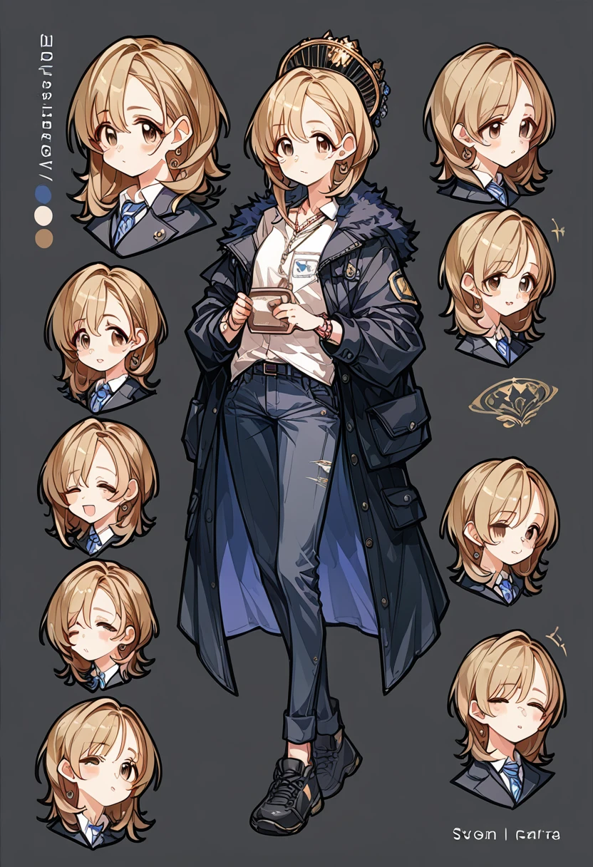 (THE IDOLM@STER CINDERELLA GIRLS:1.6)((8k, RAW photos, top quality, masterpieces),design sheet,full body