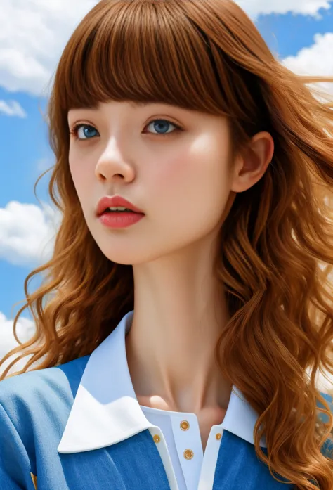 ((sfw:1.1)), full body angle, best illustration, cartoon, masterpiece, realistic girl, beautiful and delicate eyes, slip crop to...