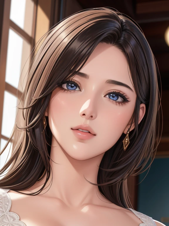 (masterpiece:1.3), (8k, Realistic, RAW Photos, Best image quality: 1.4), (1 girl), Beautiful Face, (Realistic face), Beautiful hairstyle, (Realistic eyes), Beautiful eyes in every detail, Long eyelashes, (Realistic skin), Beautiful Skin, [Mid-chest:0.2], (Detailed article:1.2), Confused, charm, Ultra-high resolution, Super Realistic, Attention to detail, Soft Lightning、Golden Ratio、Realistic,Proper attire, ((From below:1.2)), ((Woman&#39;s face looking down)), ((Breasts photographed from a low angle looking up at them:1.5)),Realistic,Hero action cosplay,(Realistic face resolution),Main character pose,Adult,skinny,big,Long-haired dark blonde woman,Serious face, sf,sf,Mr..々supporting role, Sexy undercup bra, Lace bustier, Lace waist curtain, long leather boots with high heels, Wear a long cape, Striking a sexy pose, ((Full body photography))