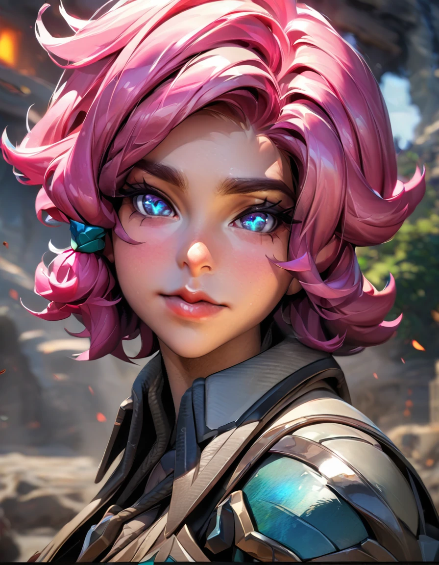 absurdres, highres, ultra detailed, HDR, master piece, 1girl, maeve, paladins, icon, face focus