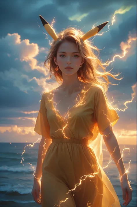 pikachu is unhappy,
aurora,electricity,rich and colorful,luminescence,
surrealism, best quality, masterpiece, flawless, gorgeous...