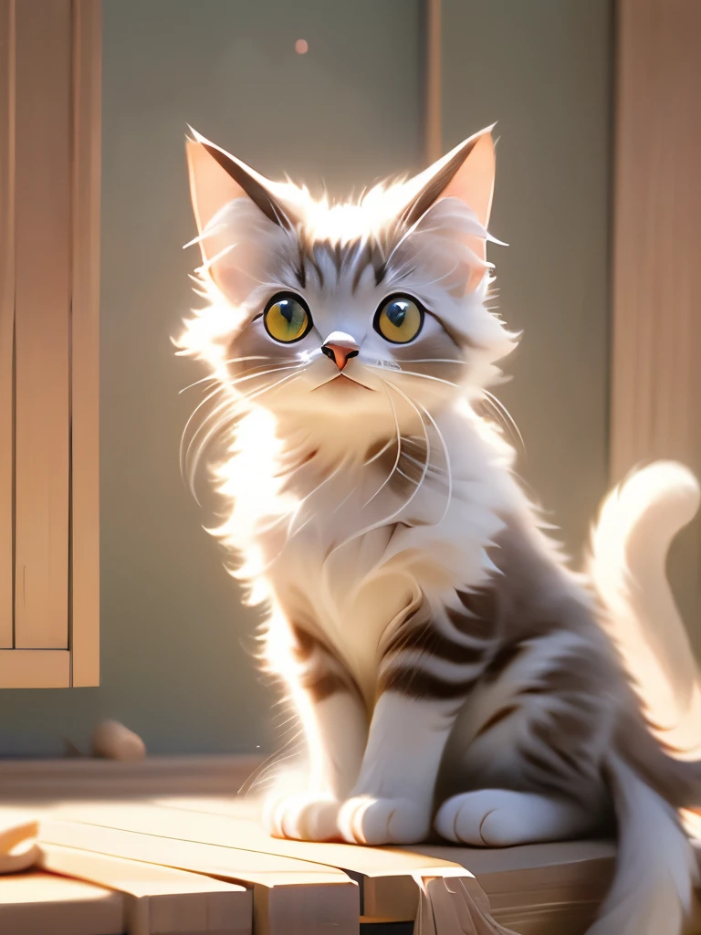 there is a cat sitting on a white surface looking at the camera,, very handsome, spotted ultra realistic, , has a very realistic look to it, sora as a cat, tabaxi male, a handsome, high-resolution photo, cute looking, awesome cat, a cat, 