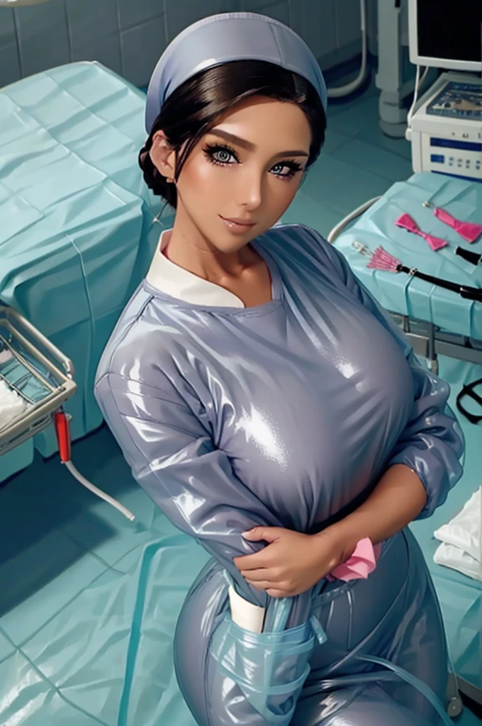 nurse uniform,hospital, latex nurse suit,nurses,busty,elbow gloves,labcoat,black hair woman,pink eyes , gigantic ,medical instruments,asian nurse,two nurses,speculum,examination room,oversize ,big ass ,strap on, lay on table ,legs spreaded,giving birth,gyno chair , dentist,Milf,latex,purple uniform,oversize breasts,diaper