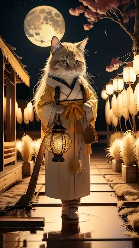 hdr,uhd,8k,highly detailed,realistic,photo-realistic:1.37),best quality,masterpiece,maomi,lovely,night,lantern,japanese clothing...