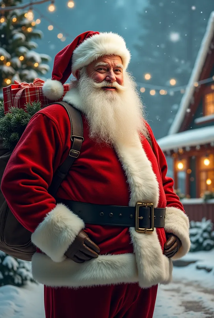 Horizontal image of Santa Claus
