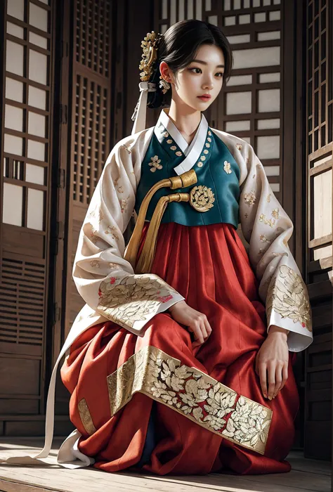 (masterpiece), (detailed illustrations), best quality, illustration, (intricate details), (korean style, as realistic as a photo...