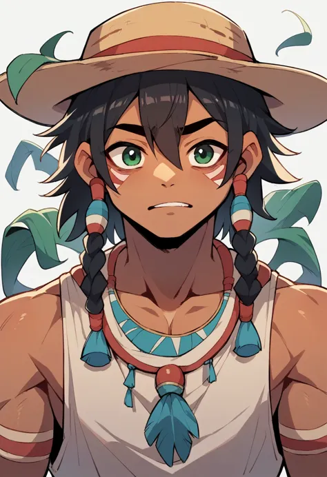 anime two native american monster boy,to sprawl