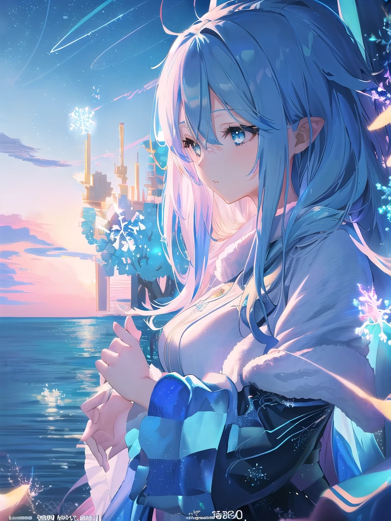 anime girl with blue hair and blue eyes holding a sparkle ball, wallpaper anime blue water, anime wallpaper 4 k, anime wallpaper 4k, anime art wallpaper 4 k, anime art wallpaper 4k, beautiful fantasy anime, 4k anime wallpaper, detailed digital anime art, anime art wallpaper 8 k, beautiful anime artwork, anime style 4 k, nightcore, glowing blue