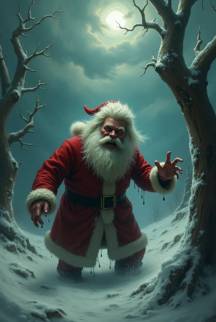 Santa Claus on drugs