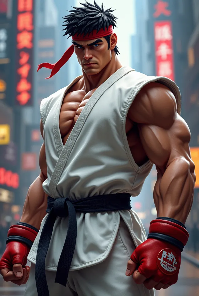 (masterpiece,Highest quality), Ryu, Street Fighter