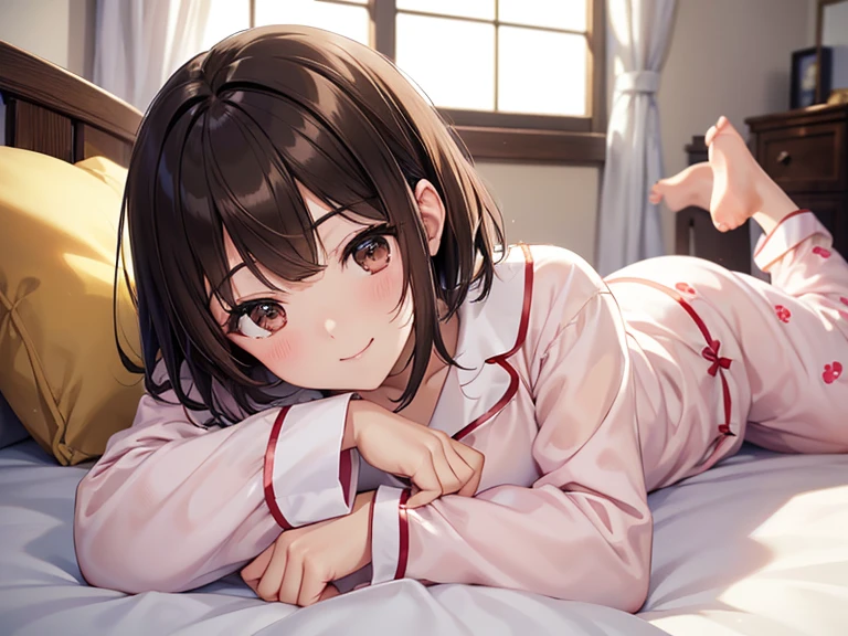 anegasaki nene、Shiny brown hair, short hair, (Beautiful brown eyes、Sparkling eyes, Fine grain)、smile、Ultra-detailed eyes、Very detailedな顔, Very detailedな目,Cowboy Shot、



,masterpiece, Highest quality, 8k, 8k UHD, 超High resolution, 超High resolution, High resolution, shading, 
Woman sleeping in bed１people々、Sleeping cat１animal、(((woman is wearing pajamas)))、The cat is lying down。Very accurate body depiction、(((Make sure the woman&#39;s body and the cat&#39;s body do not overlap))、{{masterpiece、Highest quality、(((Realistic、Realistic:1.37)))、8k品質、Very delicate and beautiful、wonderful、Large file size、Very detailed、Very detailed、Cinema Lighting}}