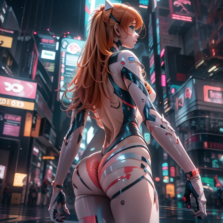 ((hyperreal)), ((movie scene)), ((Closeup of)), Asuka Langley Shikinami, grabbing her breasts, In a futuristic city at noon, Wearing a transparent suit, perfect butt, ((full view)), ((view from behind, view from below)), ((pechos nakeds)) (BOOB LATERAL)), ((naked)), ((Transparent clothing)), Beautiful pink nipples, perfect face, Dyed hair, black clothes looking at the camera, Hacker woman showing off young, young, big breasts, bulky, sexual, seduction, Glutes stuck together, Inner Thigh Stretch, fiber optic cables, Corporate logos, HdR (High dynamic range), ray tracing, NVIDIA RTX, Super resolution, unreal engine 5, subsurface dispersion, PBR Textures, post processing, Anisotropic filtering, depth of field, High sharpness and sharpness, Multilayer textures, Albedo and specular mapping, surface shading, Accurate simulation of light-material interactions., perfect proportions, Octane rendering , duotone lighting, Low ISO, white balance, rule of thirds, grand opening, 8K RAW, High-efficiency subpixel, subpixel convolution, luminous particles