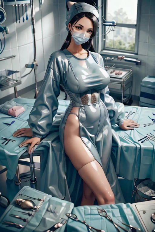 nurse uniform,hospital, latex nurse suit,nurses,busty,elbow gloves,labcoat,black hair woman,pink eyes , gigantic ,medical instruments,asian nurse,two nurses,speculum,examination room,oversize ,big ass ,strap on, lay on table ,legs spreaded,giving birth,gyno chair , dentist,Milf,latex,purple uniform,oversize breasts,diaper