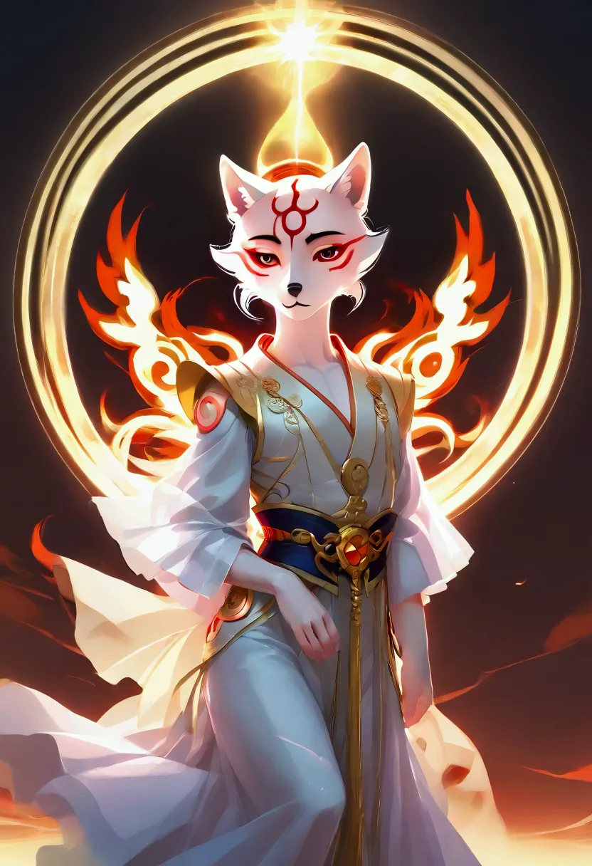 the very beautiful goddess amaterasu, whole body