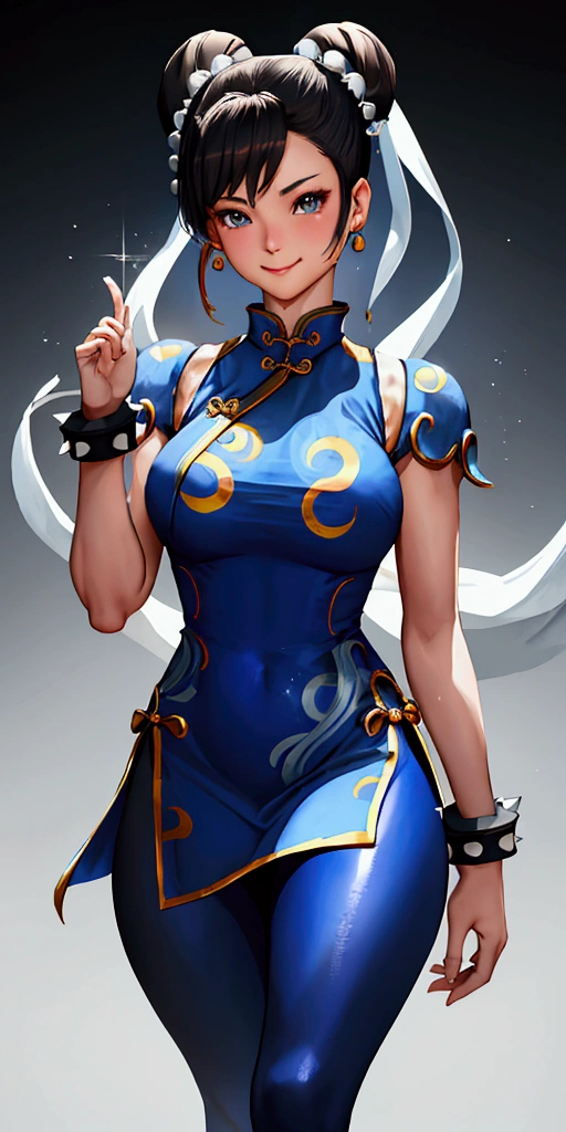 ((Chun-Li,ponytail,blue Leggings:1.3)),upper body, Looking at the audience,Slim and sexy figure, the best quality, (8k), (4K),(masterpiece), (the best quality), Extremely detailed, Game CG, Ultra Detailed, illustration, Beautiful Body,Beautiful nose, Perfect Eye, Perfect Face , 1 girl, 30 years,Fair Finger,Fair body, Fair Nose,Fair character design, perfect Eye, perfect Face,expressive Eye,Perfect balance,(Focus on her Face),(Smile:0.3), official art,Extremely detailed CG Unity 8K wallpaper, rich and colourful, (masterpiece:1.0),(the best_quality:1.0), Ultra-high resolution,4K,Ultra Detailed, photography, 8k, HDR, high resolution, (Fair,Big goals_Chest:1.4), (blue china dress,smile,pretty face,Clear image:1.3),((青い炎のようなオーラを身にまとう,The background is Chinatown:1.3))