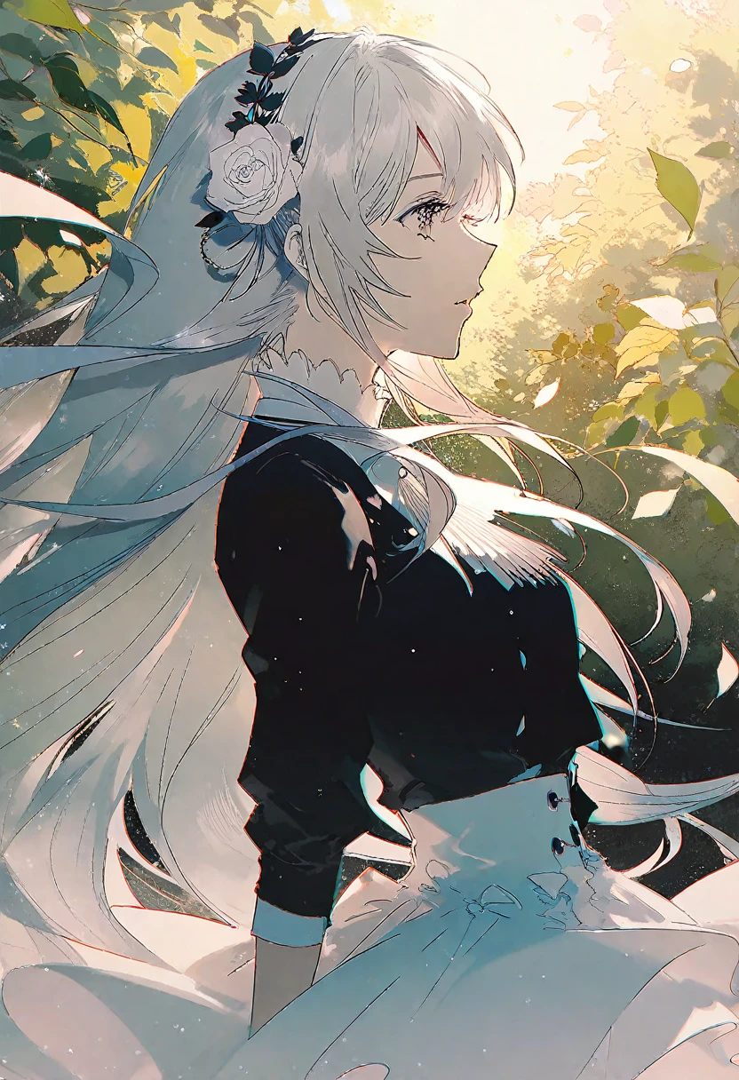 by rella, break white haired girl 
break
beautiful, aesthetic, detailed, beautiful color,
break
amazing quality, best quality, high quality,