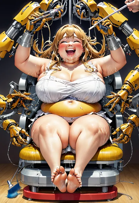 Obese girl laughing while being tickled、Laughing wildly、Crying with fear and pleasure、、Shivering obese girl、,Big breasts and obesity、Torture tickle machine、Suffering toes、Show the soles of your feet:2.0、Tickling Machine、Mechanical hands tickle the body and soles of the feet、Tickling the soles of the feet with a mechanical brush、The tiny hands of the tickling machine tickle the armpits、A girl being tickled by multiple hands、Show your armpits、Show the soles of your feet、Obese girl being tickled with a brush、Tickling the armpits and soles of the feet with a large amount of brush