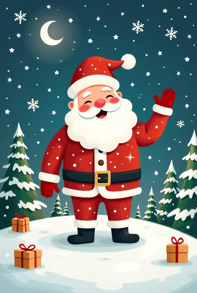 Create vector design on this topic "Christmas vector" illustration