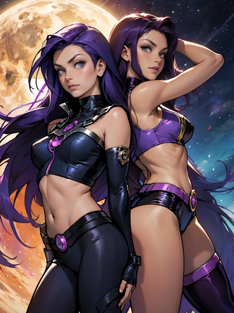 starfire and raven