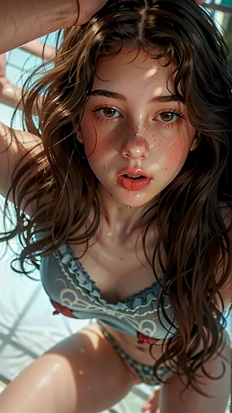 (((ultra realistic))) photo, masterpiece, top quality, (pale skin), (ultra detailed face and eyes.:1.3), 1 girl, adult, on a t-s...