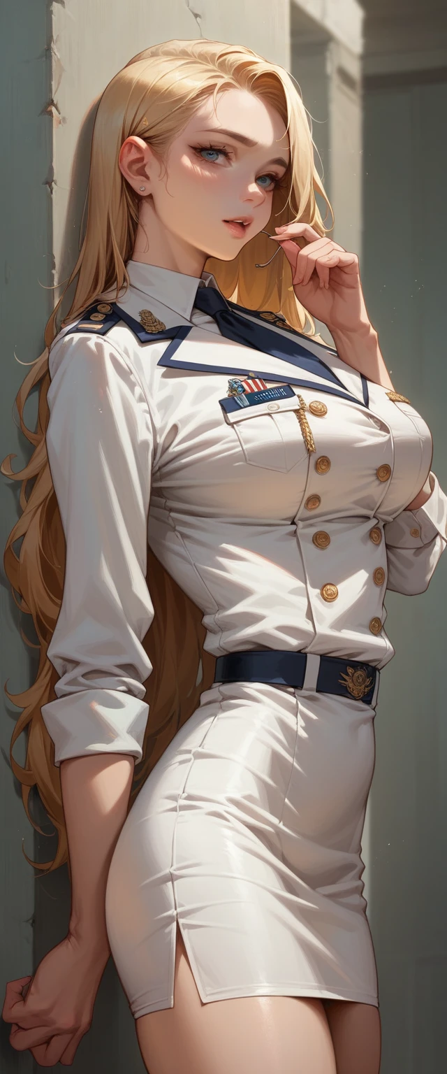 A sexy blonde girl with a voluptuous body wearing a new short naval dress uniform, It&#39;s too sexy and sensual, It has white lingerie with gold, It is for the exclusive use of your wife, a dress with a half-nipple neckline, low-cut back and only covers half of the ass and fishnet stockings that say armi and sexy high-heeled sandals 35 cm high with bows and shiny gold reflective sexy sensual uniform in the neckline has pants with Mexican naval flag, sexy girl full body sexy white high heel sandals with high white stockings slut tight dress with neckline that shows the nipple with some snow white stiletto heels and sexy with golden Versace fishnet stockings with shiny reflective golden details like mirrors almost exposed nipples xxx, Aztec style tattoos lesbians sex vagina sensual xxx NSFW badges xxx sensual outfit sex open legs sexy lingerie oral sex