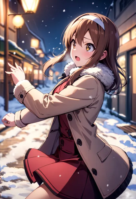 score_9, score_8_up, score_7_up, source_anime, solo, 1girl, masterpiece, best quality, highres booru, 1girl, solo, snowing, snow...