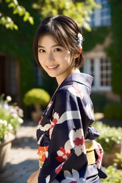 1 girl, (she wears a cute yukata:1.2), very beautiful japanese idol portraits, 
(raw photos, highest quality), (realistic, reali...