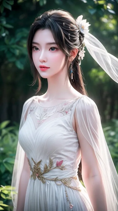 yuechan has a gentle and elegant appearance，elegant aura，dressed in gorgeous clothes，often looks as charming as a fairy in the s...