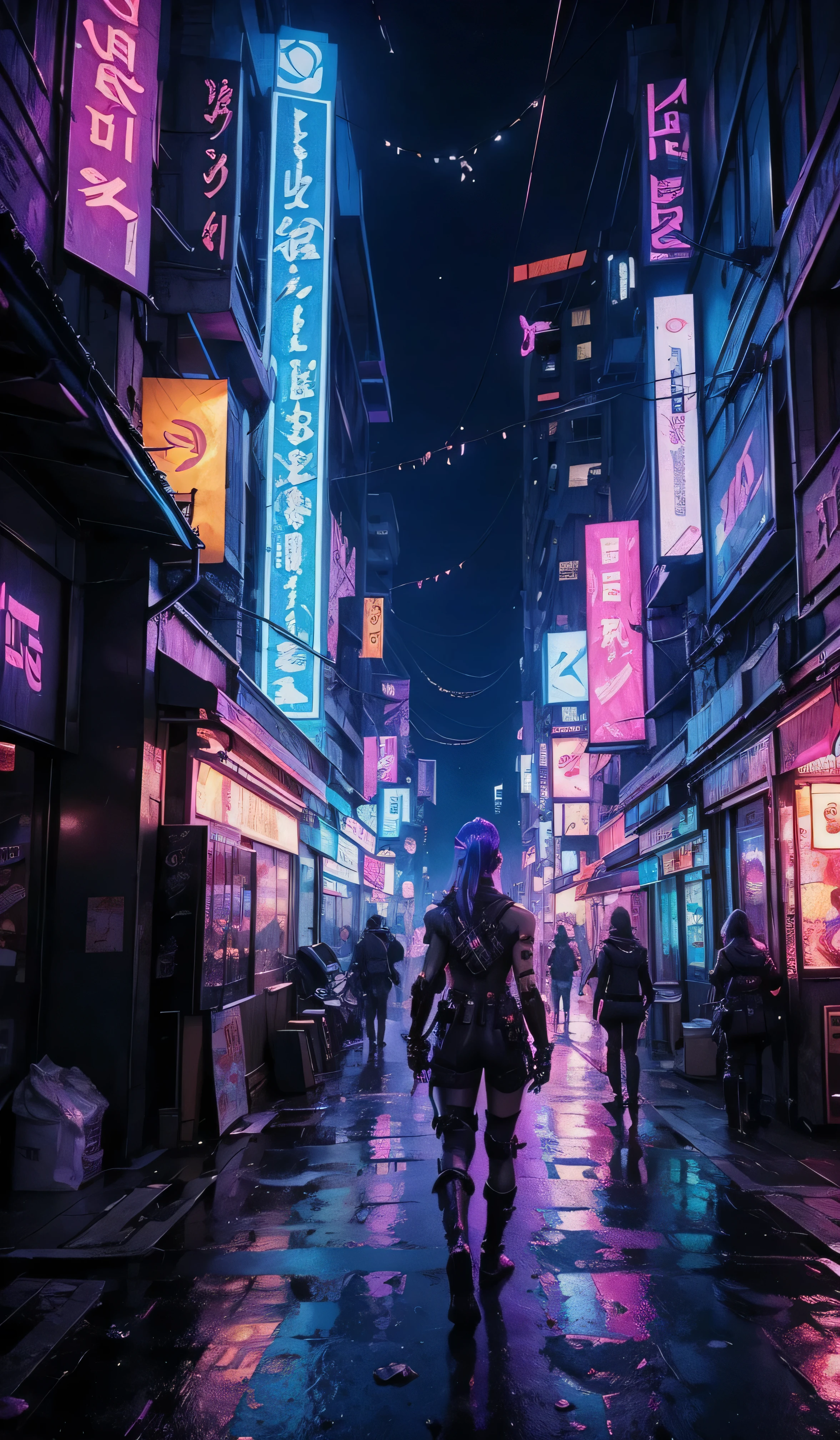 arcane, evening, cyberpunk cyberpunk  artstyle, cyberpunk anime digital art, cyberpunk anime art, stars , city, town, architecture