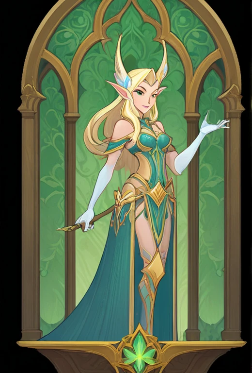 1 , elves, from world of warcraft, Full body painting standing up, (((only))), clear facial features, Simple line design, ((tarot card background, symmetric beauty)), perfectly symmetrical, The art of symmetry, Drawings of standing characters, ((flat-colors)), Masterpiece artwork，Superior Quority，best qualityer，ultra-high resolution, ((clear facial features，beautiful eyes，gorgeous face, exquisite facial features))