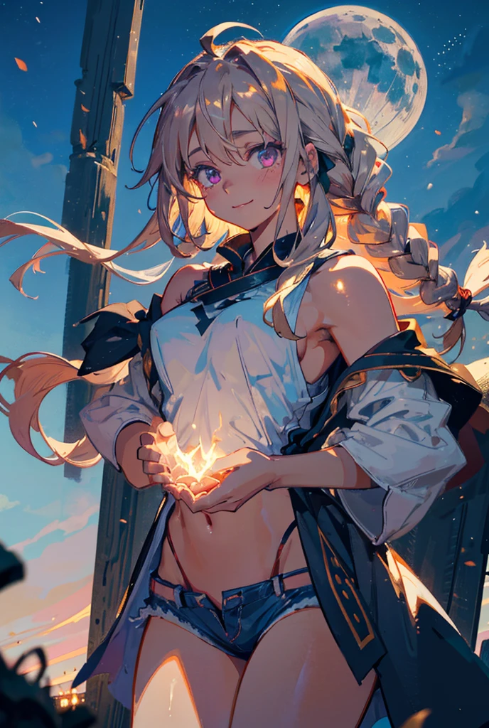 ((masterpiece)), ((Best quality)), (high resolution), (illustration), (an extremely delicate and beautiful), (ultra detailed beautiful face and eyes), nsfw,   1girl, leaning forward,  YukineChris, long hair, purple eyes, twintails, low twintails, ahoge, large breasts,volumetric lightning, moon night,knight_armor
detailed skin texture, detailed, volumetric shadow, anime screencap,Highest quality, Sorceress, ancient babylonian nobility, ((tan skin:1.2)), (brown skin color),Long hair, twin braids, hair ornament, wine colored hair, smile, Below average size breasts, bare shoulders, Leg spread、Groin、Yukine Chris、Wet condition
nude、Wet_shirt,Wet _underwear、tear_underwear
8K, masterpiece, Best_quality, high_resolution, ultra_details, detailed, 1girl, 独奏, looking_at_viewer, upper_body, braid, bangs, white_hair, hair_ribbon, hair_between_eyes, blue shorts、style(open_reg,hip_up)

sidelocks,depth_of_field,french_braid, sharp focus, perfect hands, perfect face, perfect eyes, perfect light, dynamic light, natural light, Masterpiece, Best quality, Cang、green、moon、