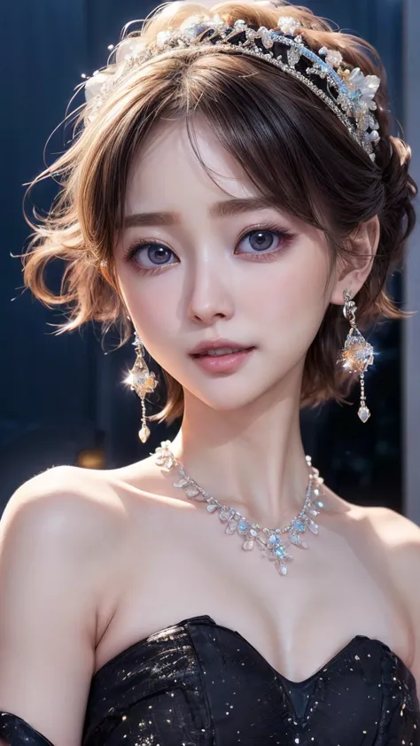 (4k quality:1.3),(highest quality:1.3),(whitening:1.4),(baby face,girl:1.3),(the best beauty:1.5),rich,upper body,smile,(tits:1....