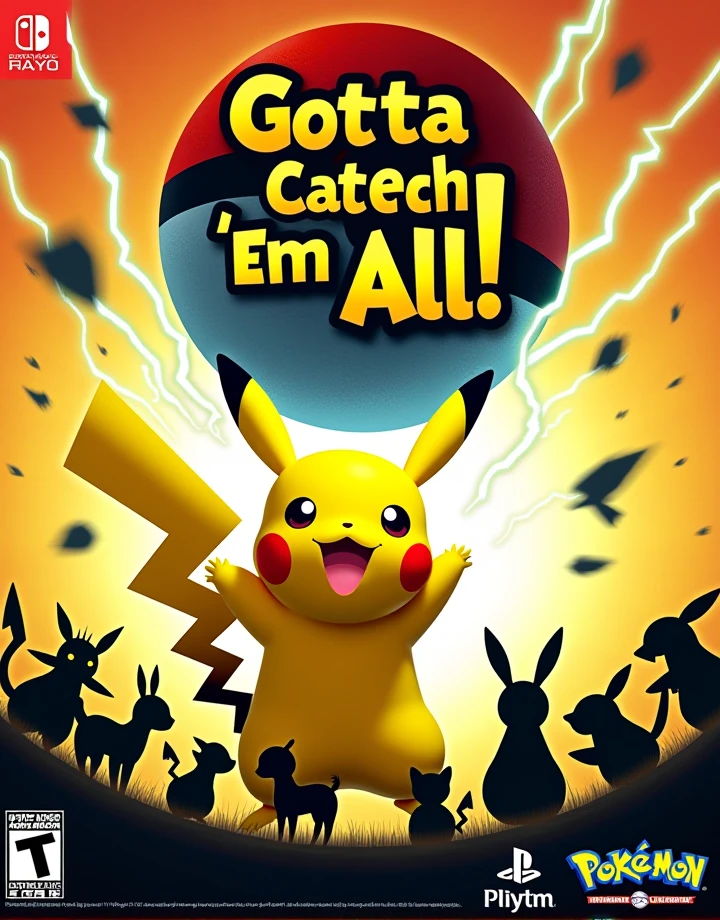 Pokemon, poster,game advertisement,game poster,text"Pokemon",