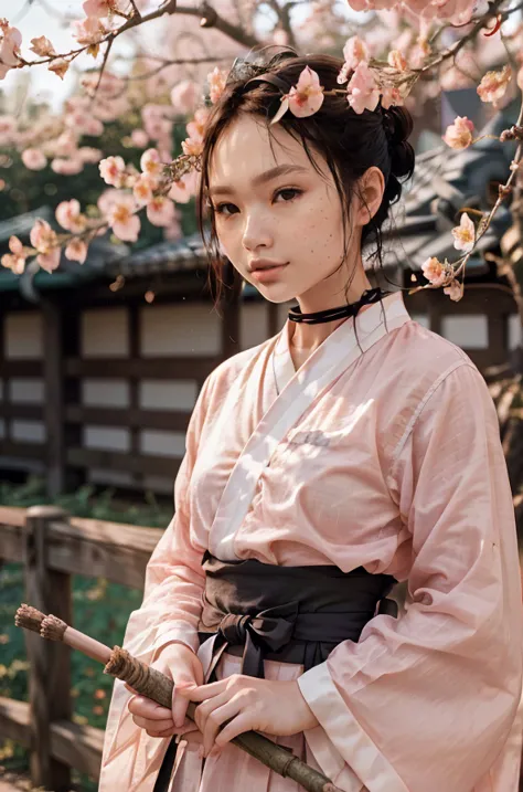 a beautiful japanese college girl with some freckles on her face inspired by hamada hideyaki shot by contax g1 with portra 800 f...