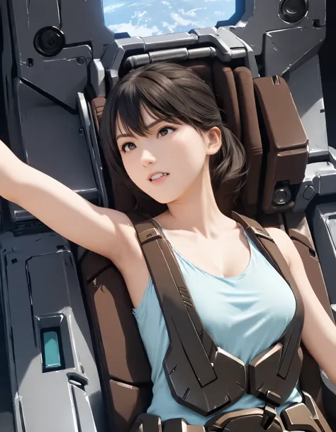 (best quality:1.2), 1girl, gundamwingcockpit