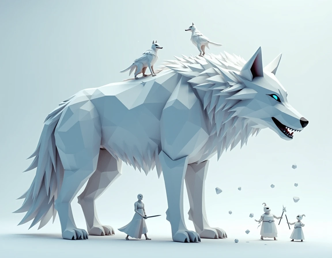 （0911）白狼  White Wolf