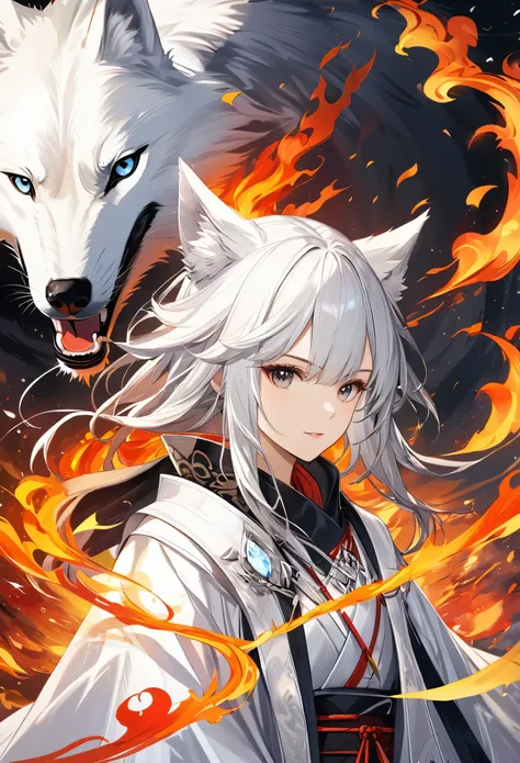 white wolf