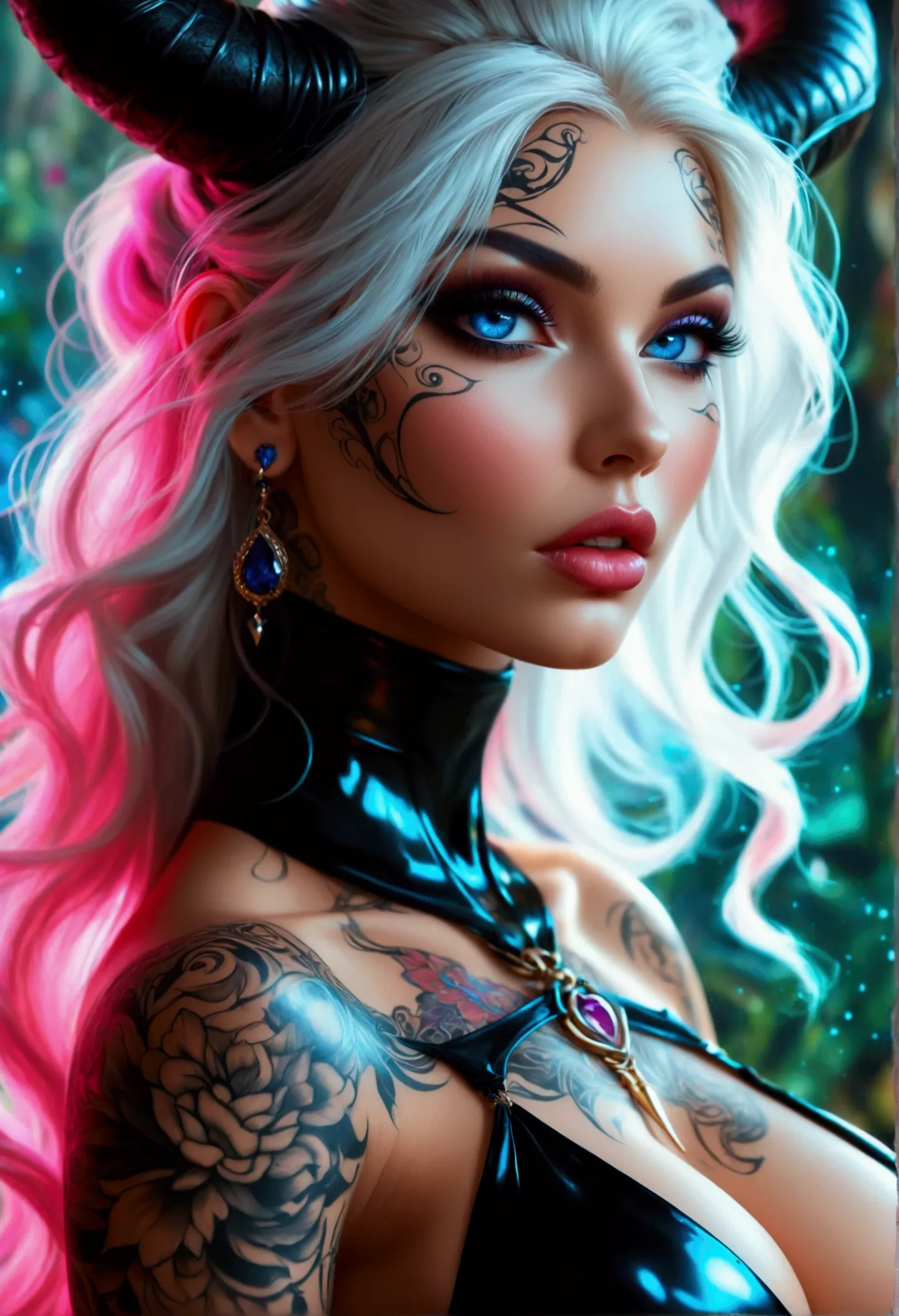 beautiful digital artwork, beautiful digital art, detailed beautiful face, 8k high quality oled detailed art, very beautiful dig...