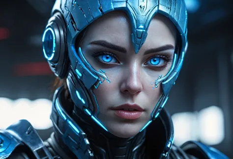 face woman powerful armor, sharp look,
frost, calls, perfect details, (best quality, 4k,
high resolution, masterpiece:1.2), ultr...