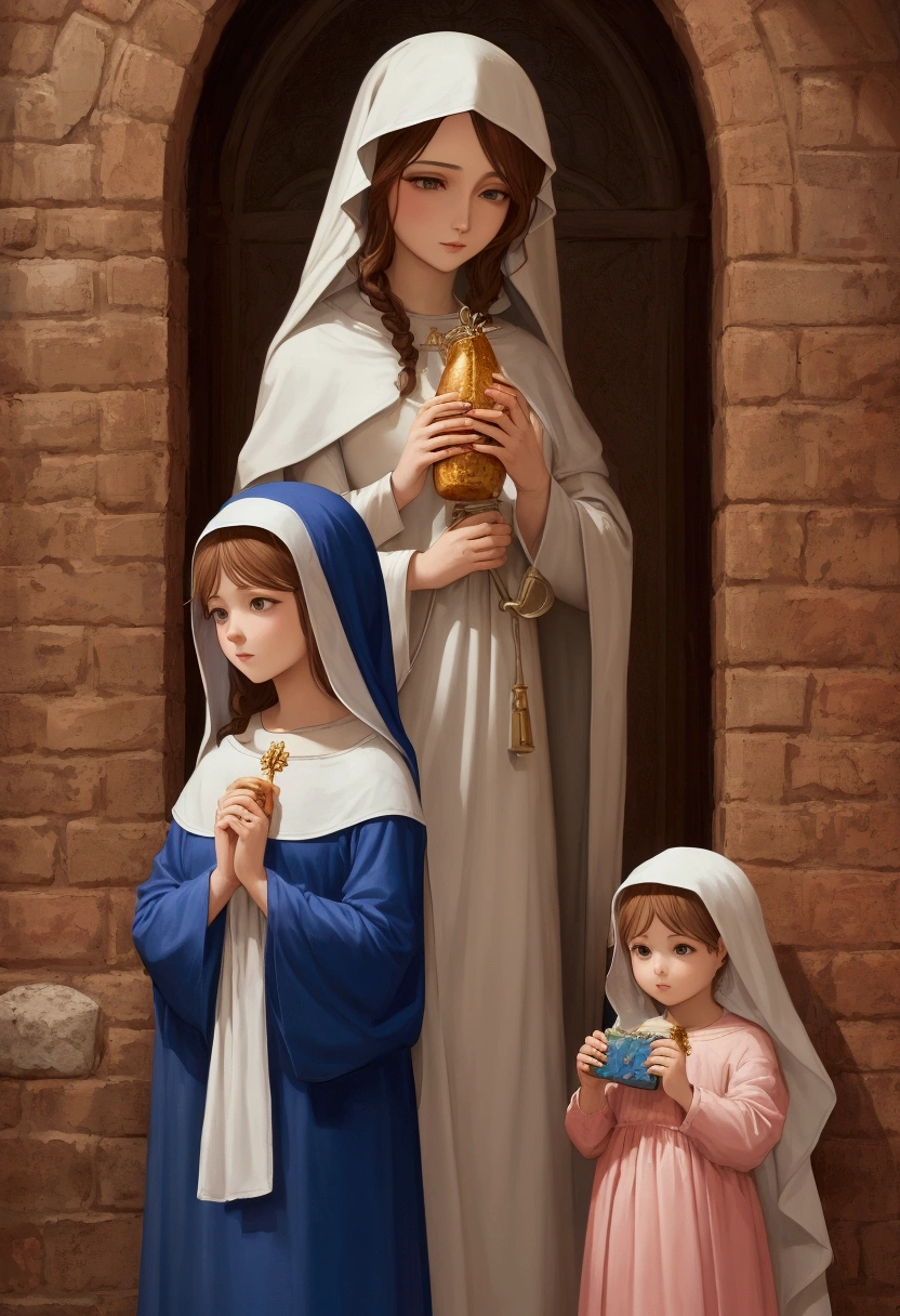 Virgin Mary and son