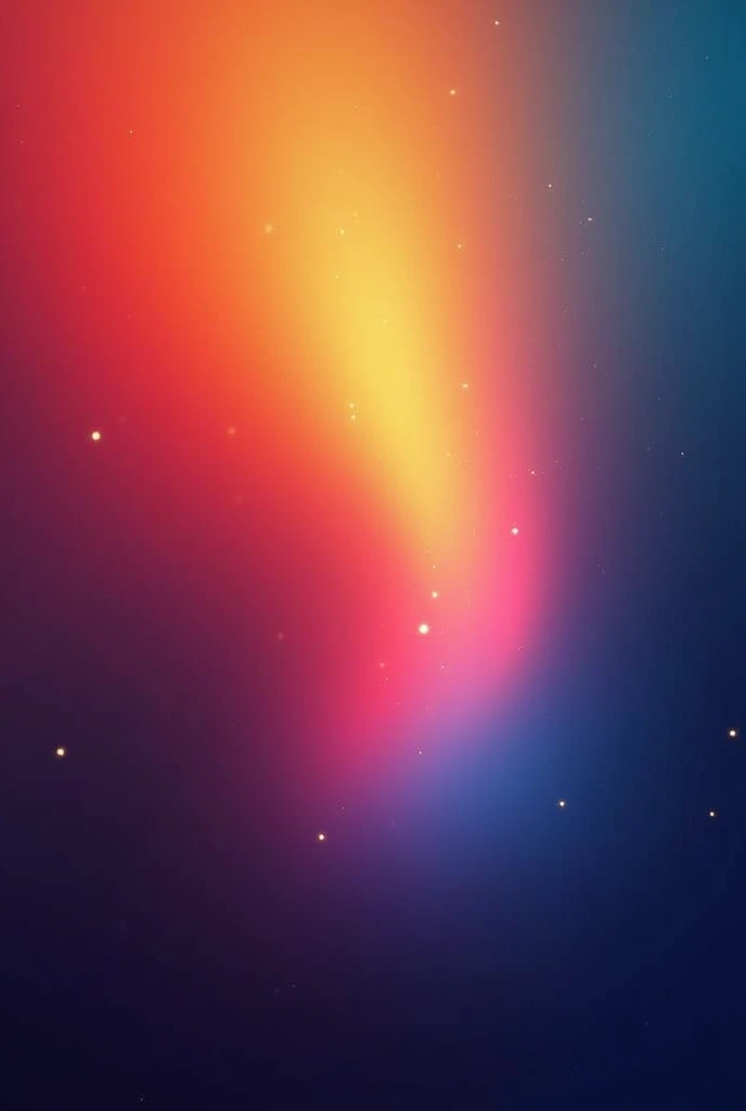 Colorful Gradient, Fractal Art, dynamic lighting, fire, starry sky