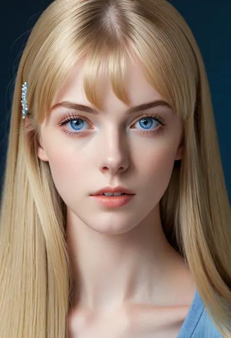 realism, uhd, masterpiece, accurate, anatomically correct, 16k, best quality, (teenage), a girl, (blonde) long straight hair, (i...