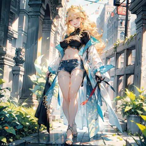 ((best quality)), (detailed), 1 japanese women sun goddess, 8k_wallpaper, extremely detailed eyes, (large masterpiece digital ar...