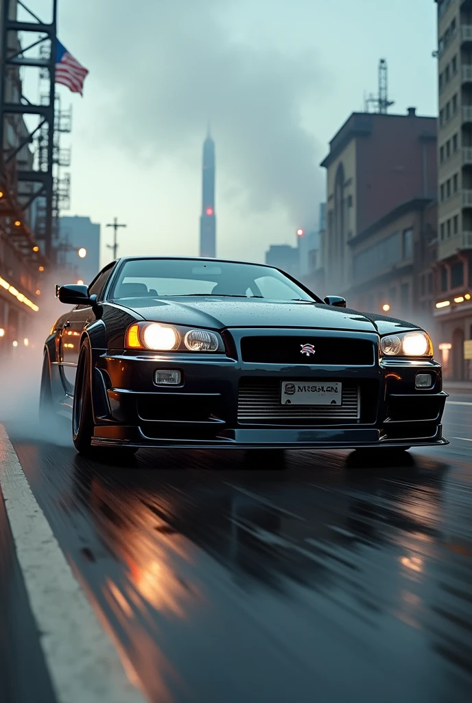 Carro skyline r34 de Brian 