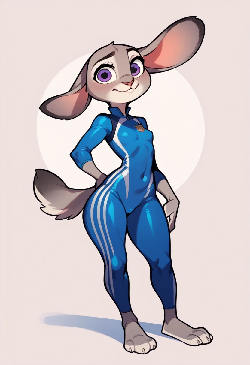 Has a Judy hops, zootopia, doe ,furry, small round tits, marked tits, tight GYM suit , Judy hops, zootopia, doe, highlighted figures, prominent tits, 