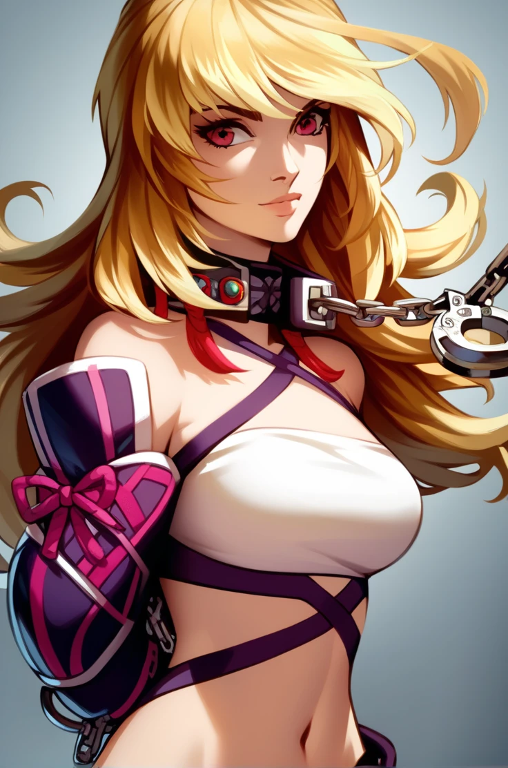 score_9, score_8_up, score_7_up, very aesthetic, source_anime,,
millaMaxwellBase, 1girl, blonde hair, long hair, red eyes, multicolored hair, 
navel, white miniskirt, white strapless, elbow gloves, ,, zPDXL,extremely detailed,high definition restrained,arrest,restrained,shackles,(((handcuffs, cuffs, upper body, handcuff, bound wrists))),masterpiece, best quality, milla maxwell handcuffs behind her back,2 .escort in handcuffed.handcuffed behind back.milla maxwell ,handcuffed, milla maxwell, handcuffed .arrested..handcuffs behind her back.milla maxwell, cuffed behind her back. Milla maxwell handcuffed behind back. cuffed milla maxwell behind her back.milla maxwell handcuffed behind her back position.under arrest.from behind.