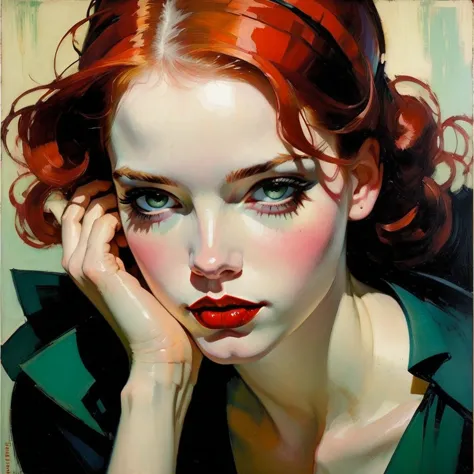 malcolm liepke&#39;s painting depicts a sexy illustration of an elegant samurai, the beauty of riot games concept art, weird, mo...